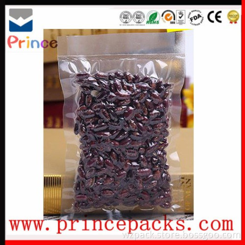 custom printed heat seal food packing plastic vacuum bag,vacuum bags for food
